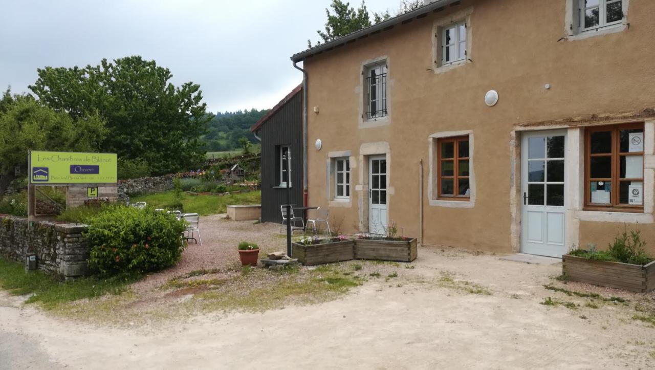 Les Chambres De Blanot Blanot  Экстерьер фото
